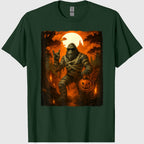 Funny Jack O Lantern Mummy Bigfoot Halloween Costumes Mens T-Shirt