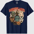 Retro Funny Monster Mash Ghost Witchy Vampire Halloween T-Shirt